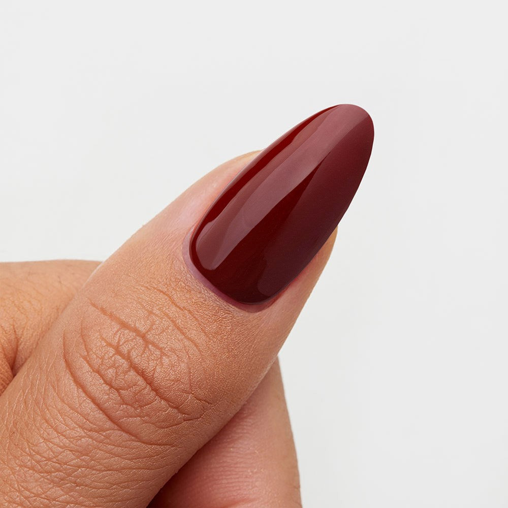 Gelous Bad Romance HEMA & TPO Free gel nail polish swatch - photographed in New Zealand on model