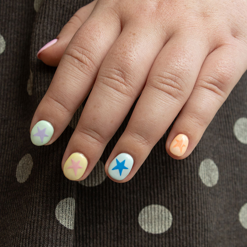 Gelous Blossom gel nail polish - photographed in New Zealand on model