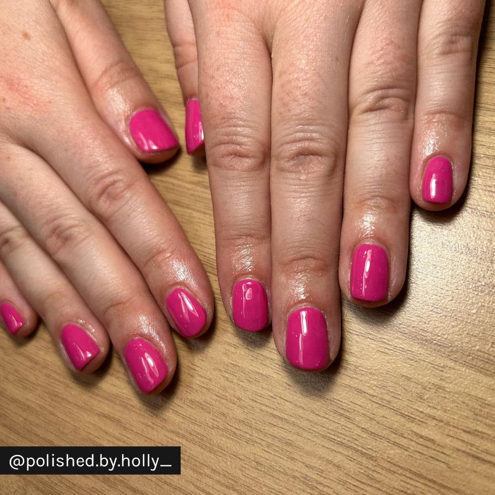 Gelous Berry Nice gel nail polish - Instagram Photo