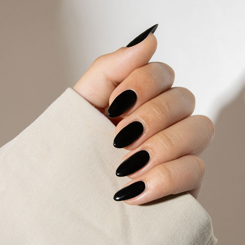 Gelous Black Out HEMA & TPO-Free gel nail polish - photographed in New Zealand