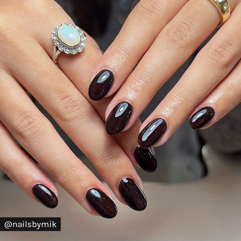 Gelous Black Out gel nail polish - Instagram Photo