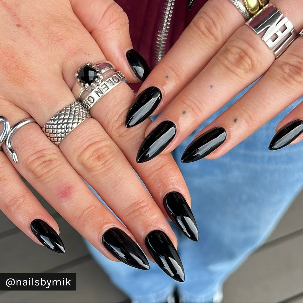 Gelous Black Out gel nail polish - Instagram Photo