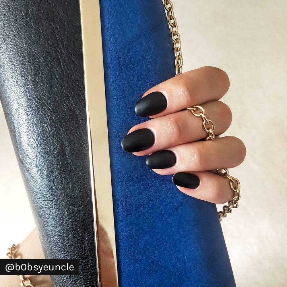 Gelous Black Out gel nail polish - Instagram Photo