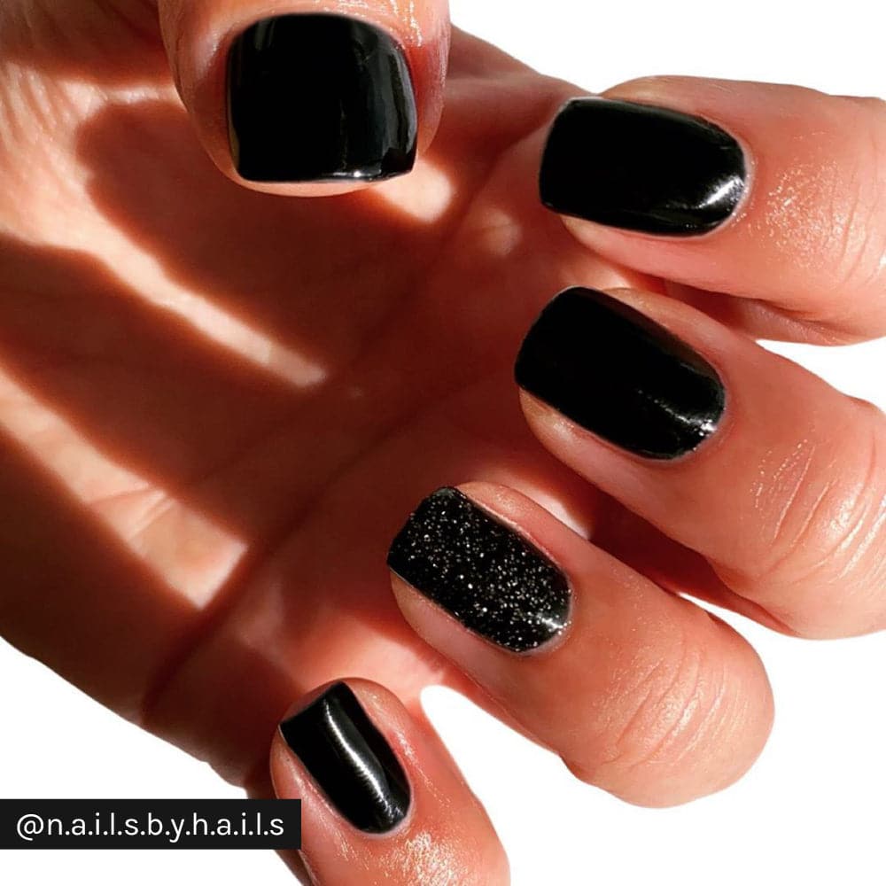 Gelous Black Out gel nail polish - Instagram Photo