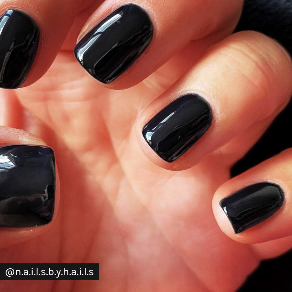 Gelous Black Out gel nail polish - Instagram Photo