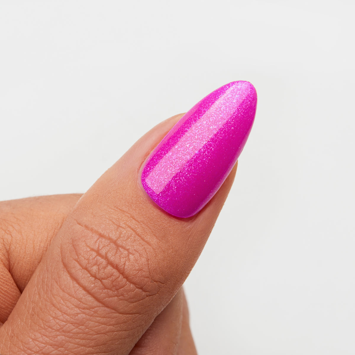 Gelous Back to the Fuchsia gel nail polish swatch - photographed in New Zealand