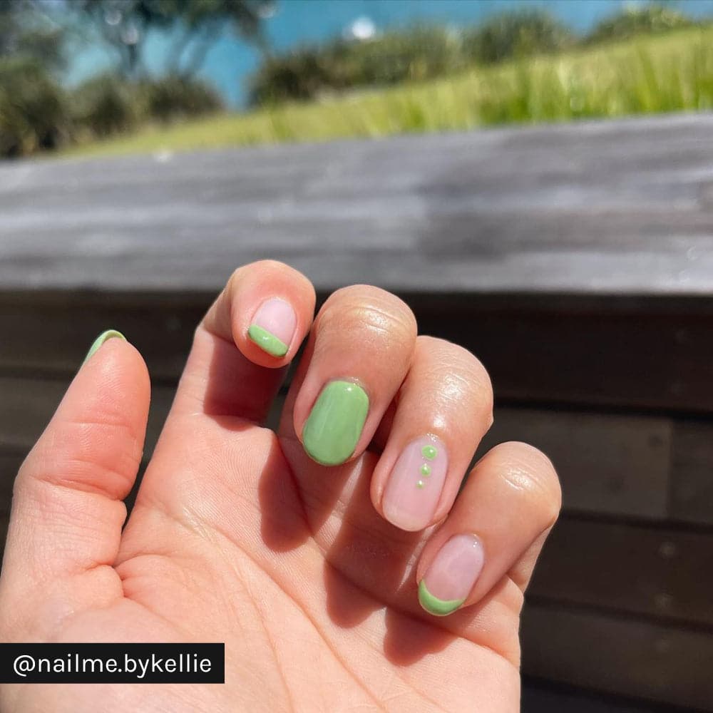 Gelous Better With Sage gel nail polish - Instagram Photo