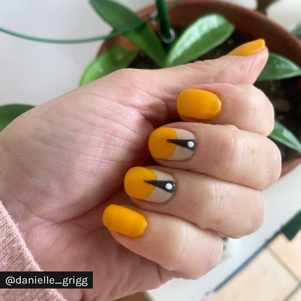 Gelous Colonel Mustard gel nail polish - Instagram Photo