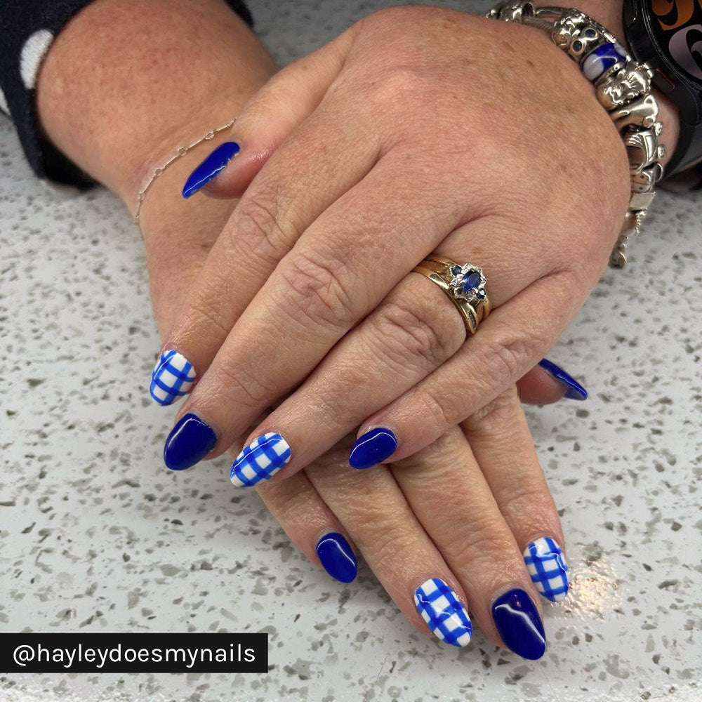 Gelous Cobalt gel nail polish - Instagram Photo