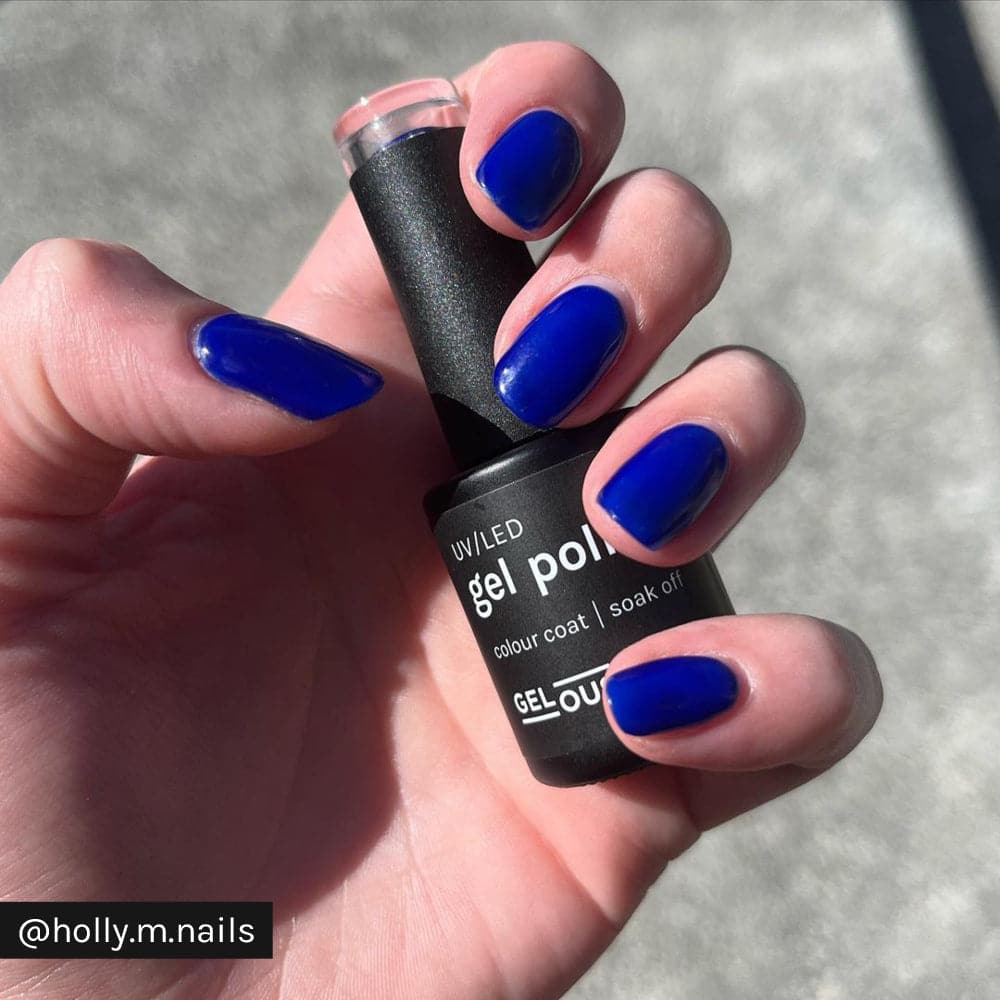 Gelous Cobalt gel nail polish - Instagram Photo