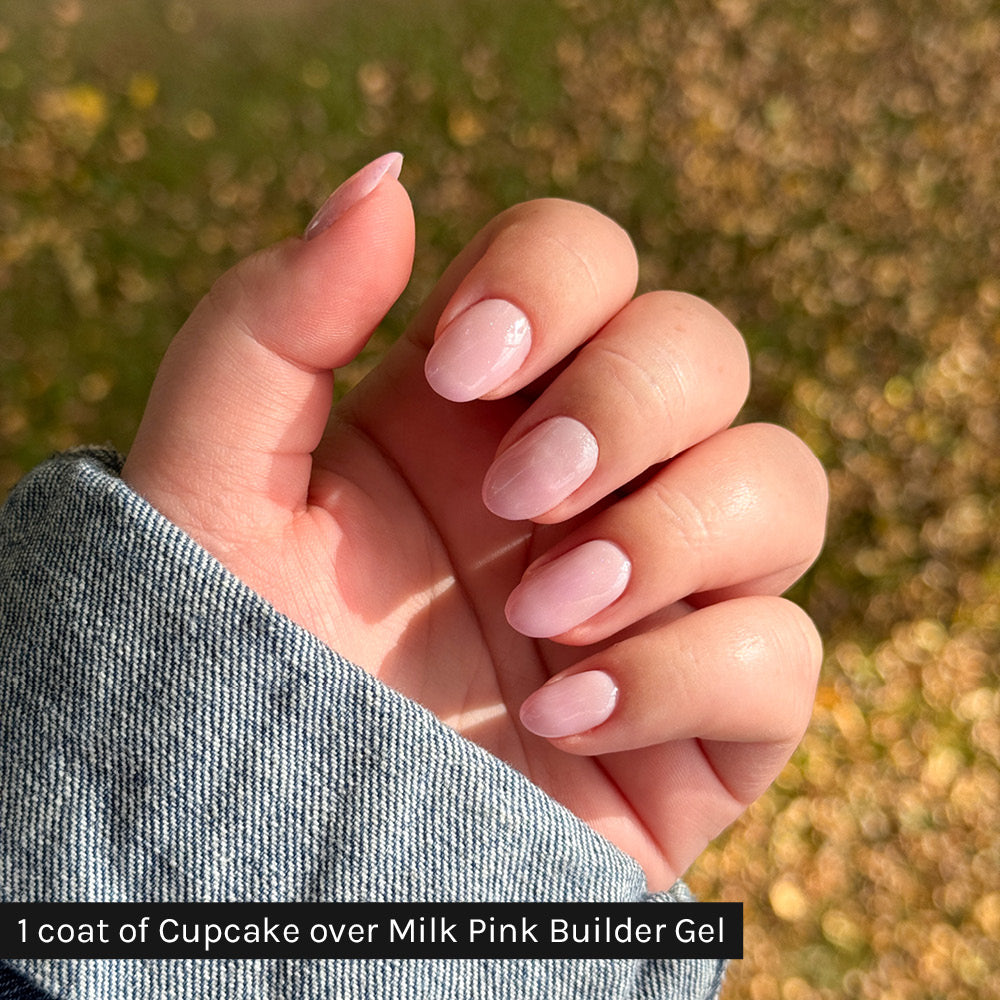 Gelous Cupcake HEMA & TPO-Free gel nail polish - photographed in New Zealand