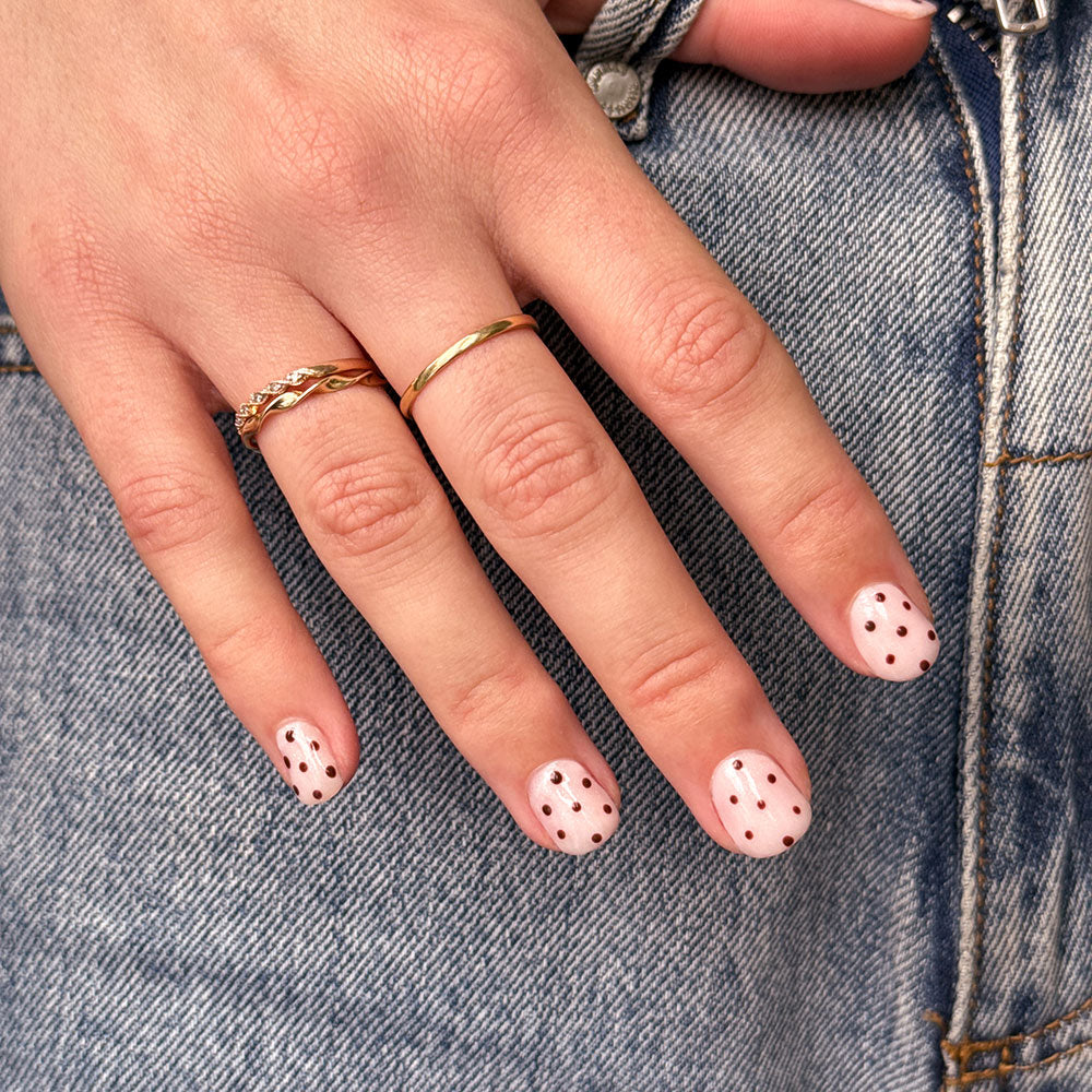Gelous Cupcake gel nail polish - photographed in New Zealand on model