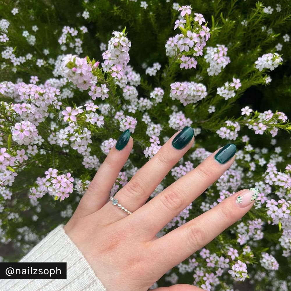 Gelous Darkest Forest gel nail polish - Instagram Photo