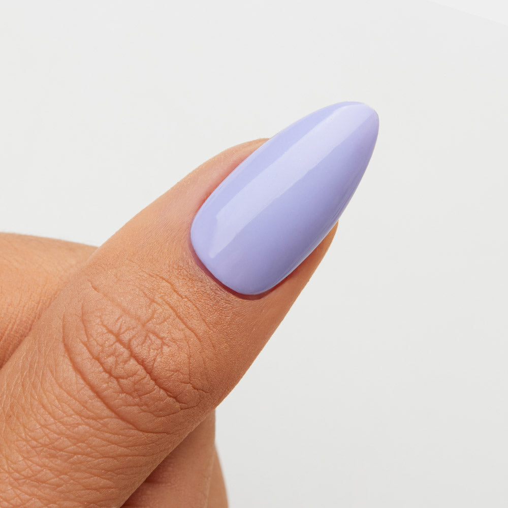 Gelous Digital Lavender gel nail polish swatch - photographed in New Zealand