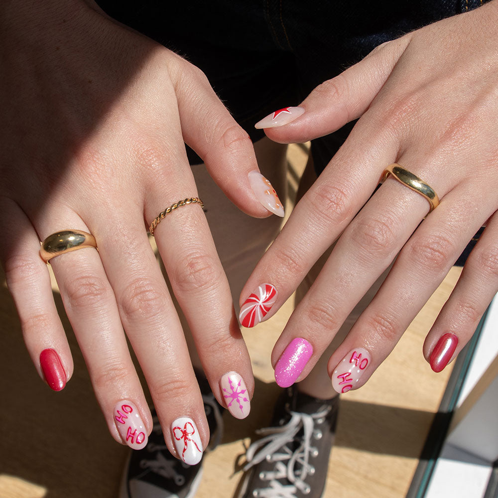 Gelous Dolly gel nail polish - photographed in New Zealand on model