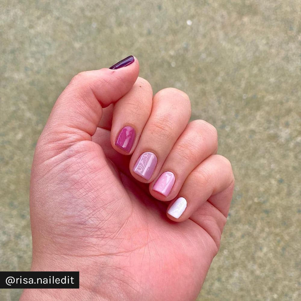 Gelous Dusty Pink gel nail polish - Instagram Photo