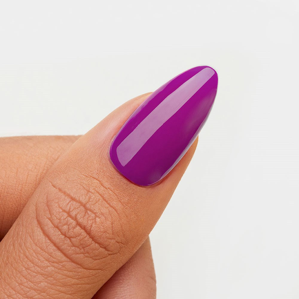 Gelous Drama Queen HEMA & TPO Free gel nail polish swatch - photographed in New Zealand on model