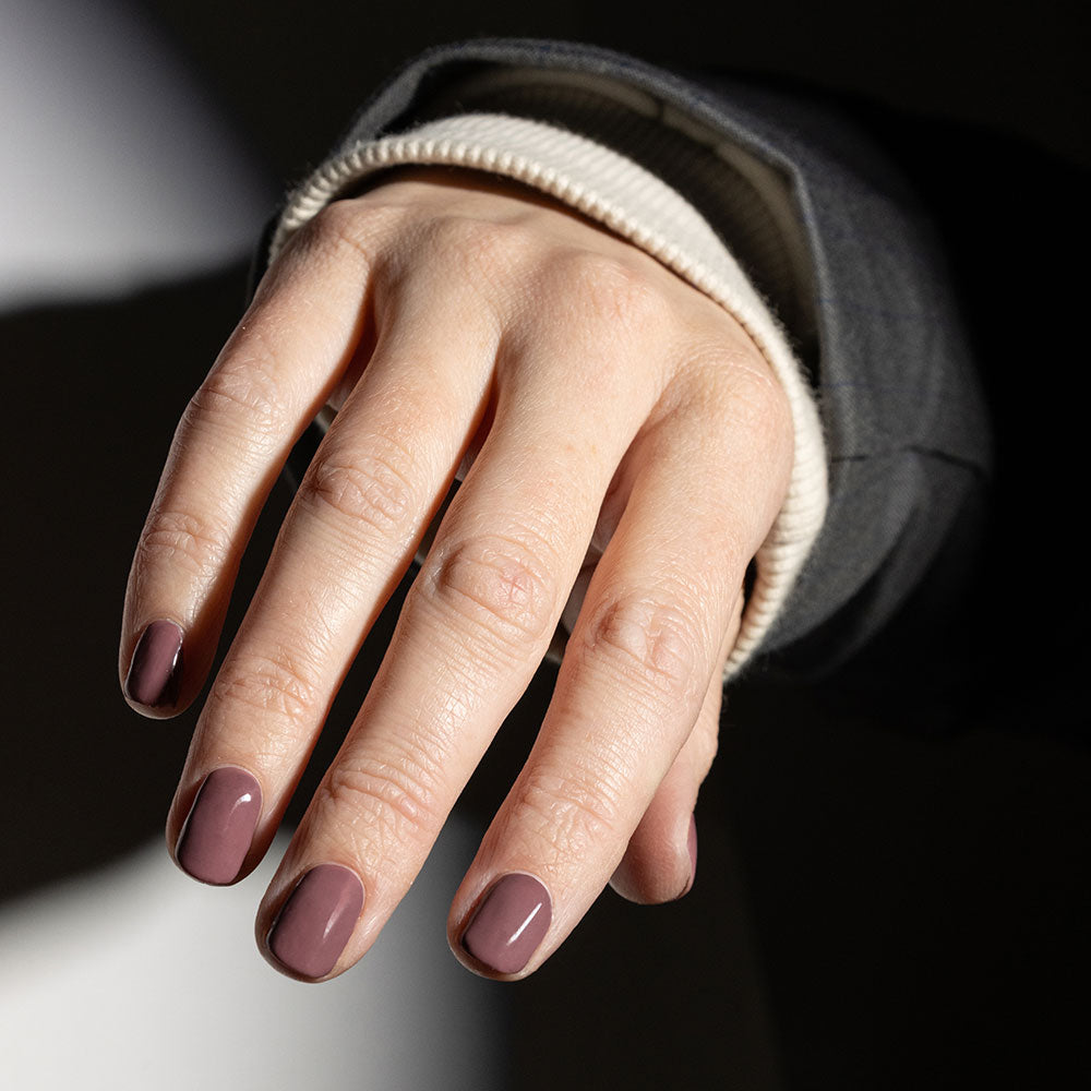 Gelous Earthy Red HEMA & TPO-Free gel nail polish - photographed in New Zealand