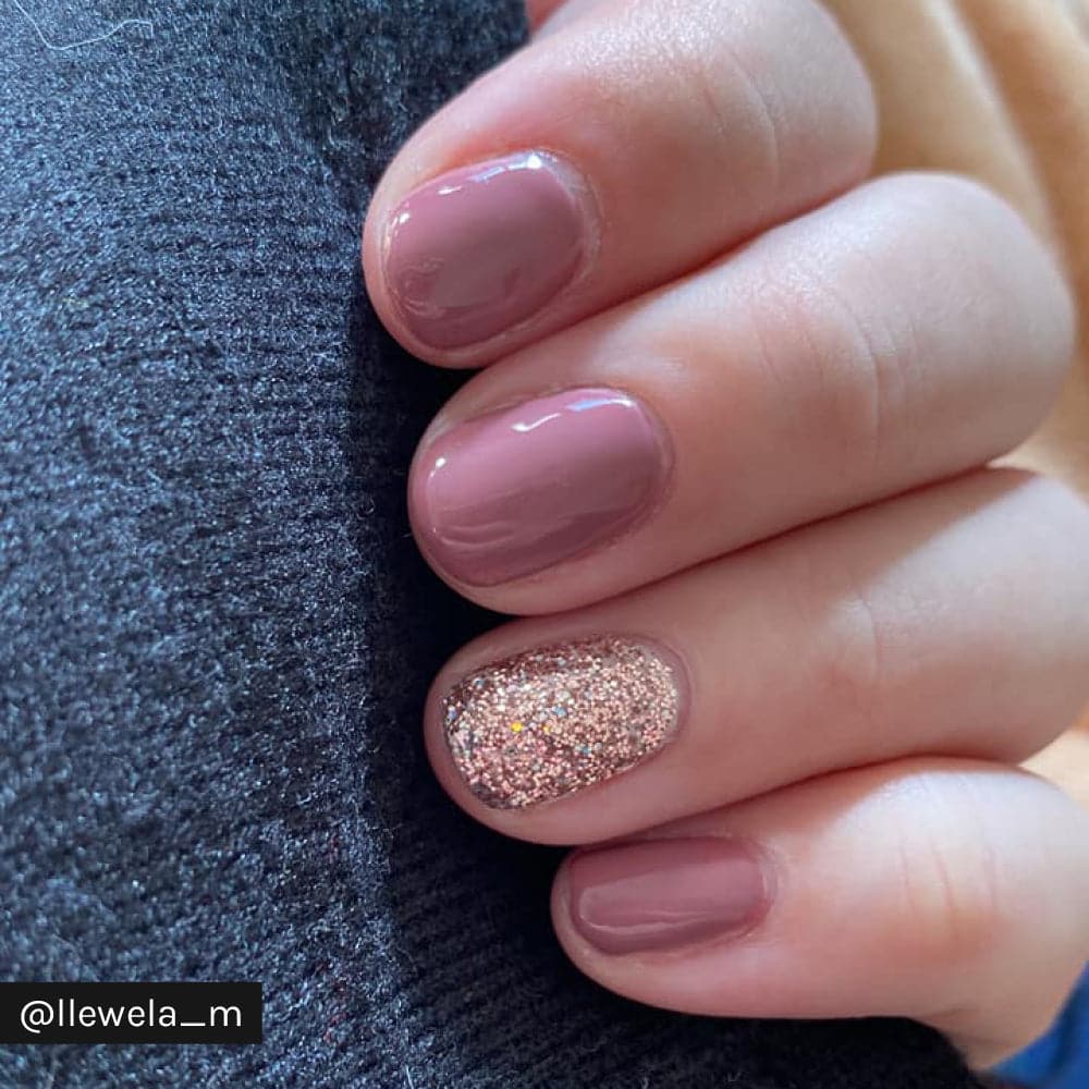 Gelous Earthy Red gel nail polish - Instagram Photo