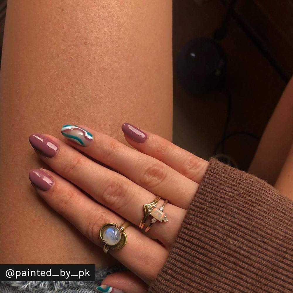 Gelous Earthy Red gel nail polish - Instagram Photo