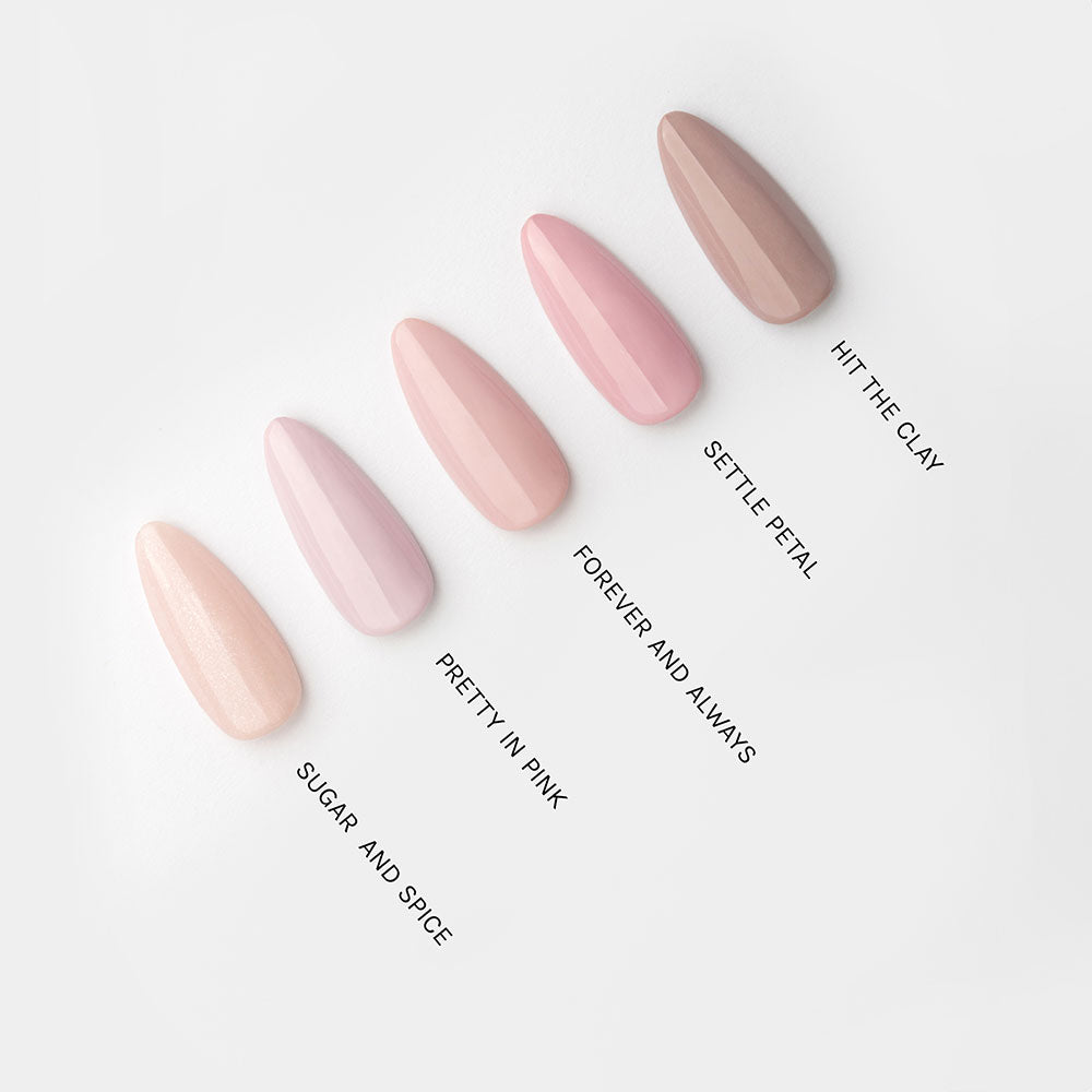 Gelous Forever and Always gel nail polish comparison - photographed in New Zealand