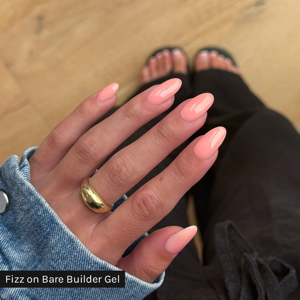 Gelous Fizz gel nail polish on model - photographed in New Zealand