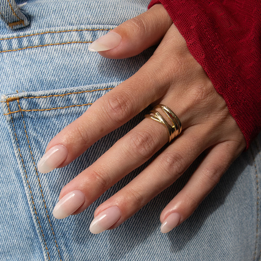 Gelous French Kiss HEMA & TPO-Free gel nail polish - photographed in New Zealand