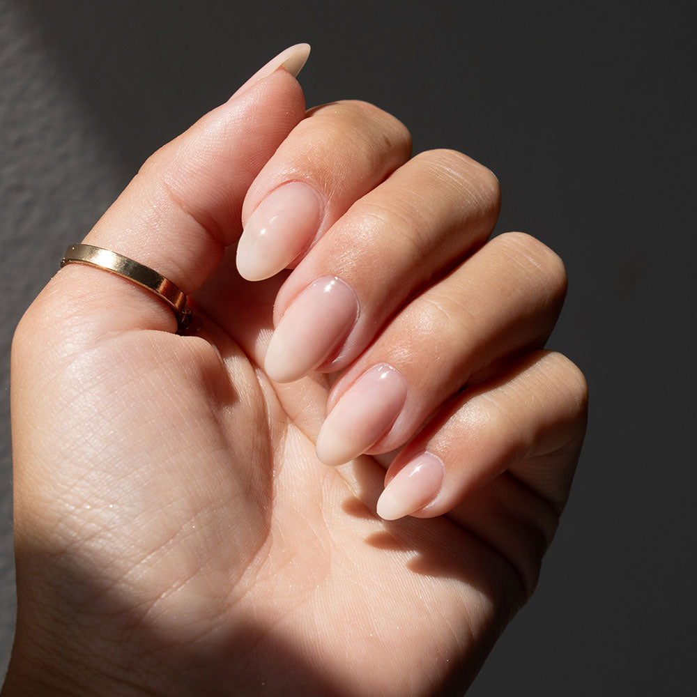 Gelous French Kiss HEMA & TPO-Free gel nail polish - photographed in New Zealand