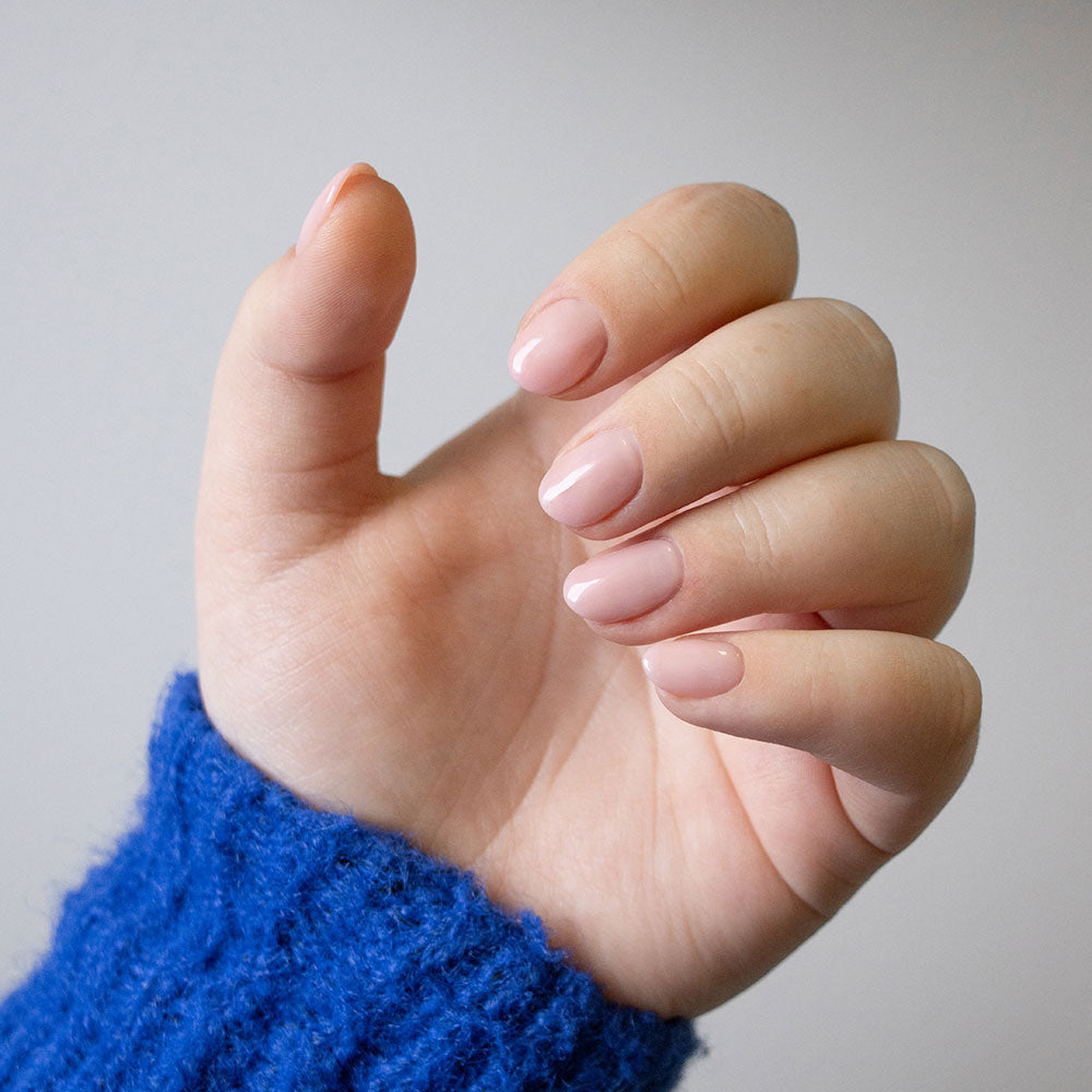 French Kiss gel nail polish - photographed in New Zealand on model