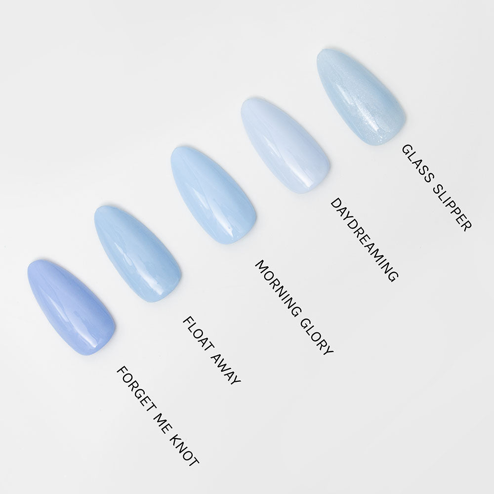 Gelous Forget Me Not gel nail polish comparison - photographed in New Zealand