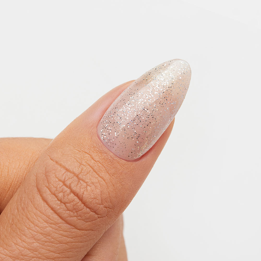 Gelous Fine Glitter gel nail polish swatch - photographed in New Zealand