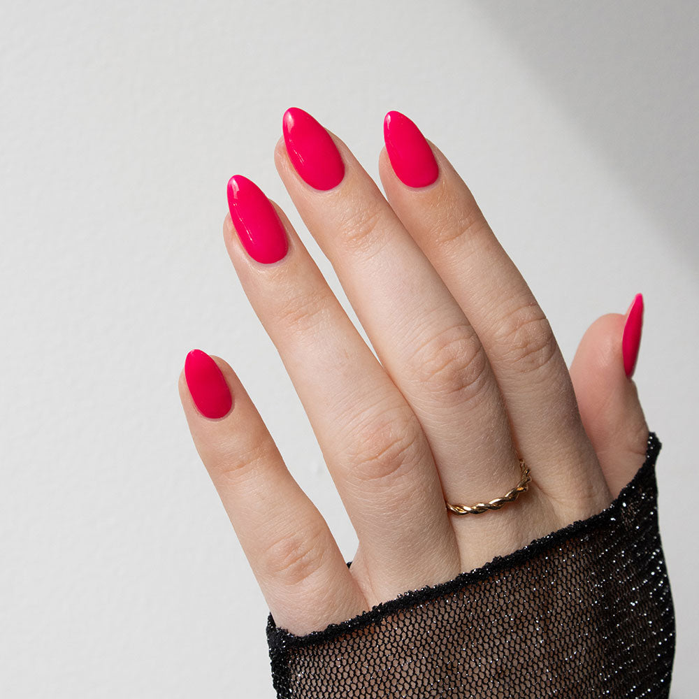 Gelous Girl About Town gel nail polish swatch - photographed in New Zealand