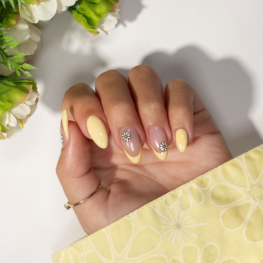 Gelous Go Bananas HEMA & TPO Free gel nail polish - photographed in New Zealand on model