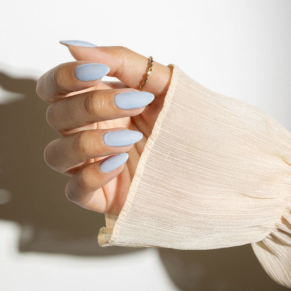 Gelous Glass Slipper HEMA & TPO-Free gel nail polish swatch - photographed in New Zealand