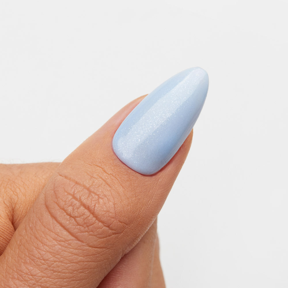 Gelous Glass Slipper gel nail polish swatch - photographed in New Zealand