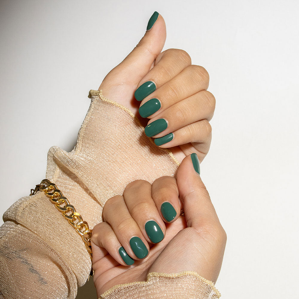 Gelous Growin' Places gel nail polish swatch - photographed in New Zealand