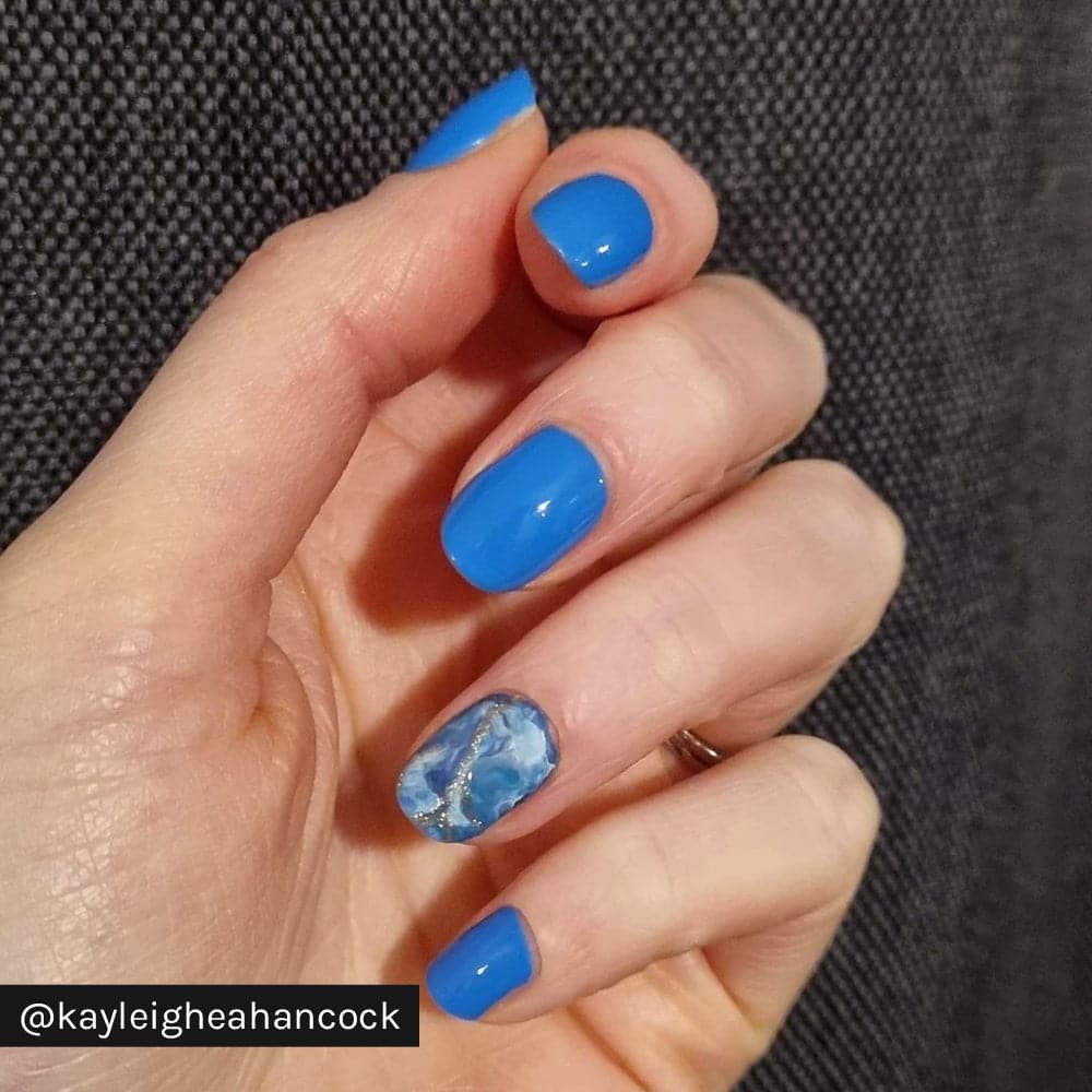 Gelous Heart of the Ocean gel nail polish - Instagram Photo