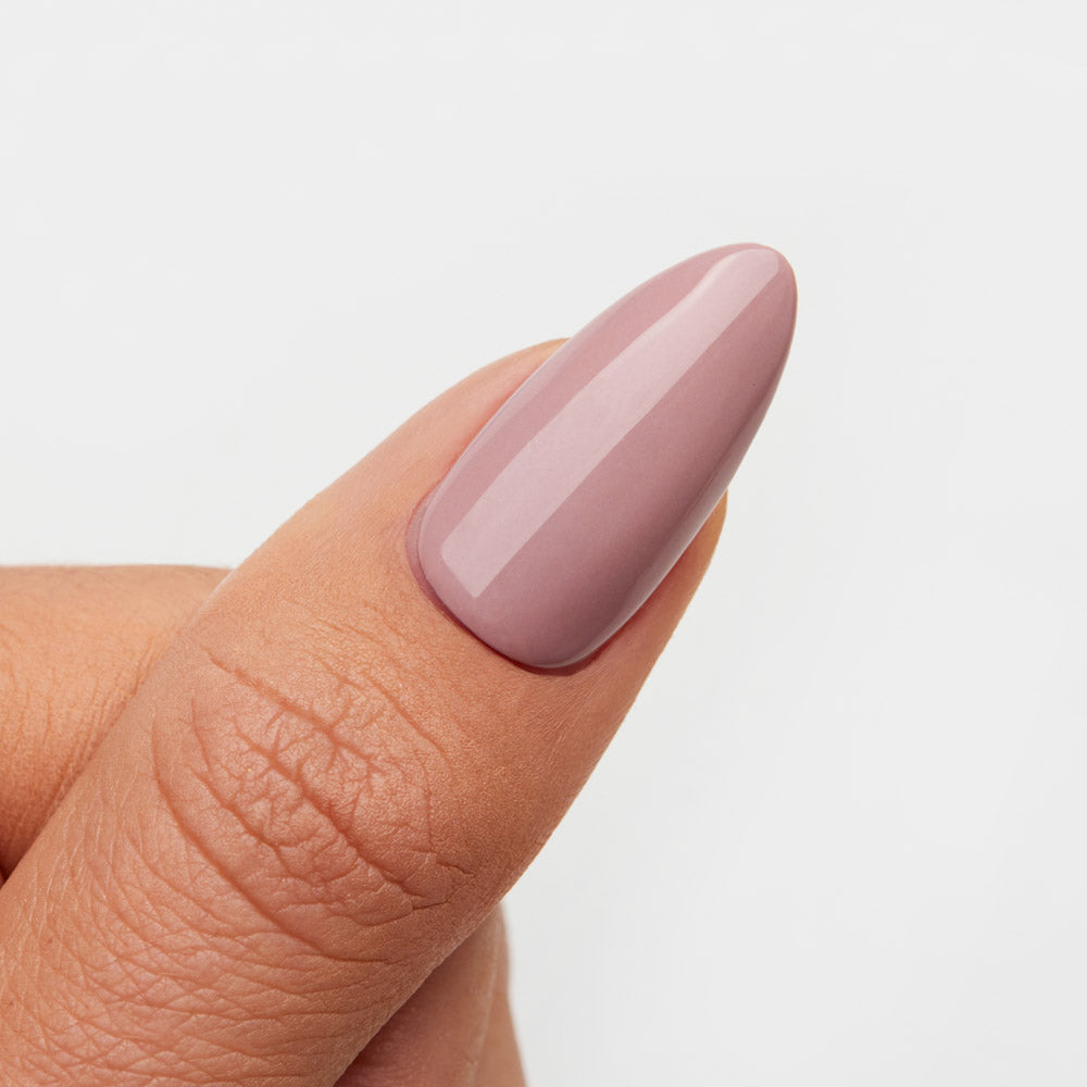Gelous Hit the Clay gel nail polish swatch - photographed in New Zealand