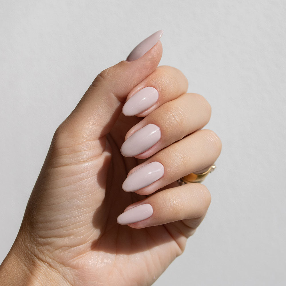 Gelous Iched Mocha gel nail polish swatch - photographed in New Zealand