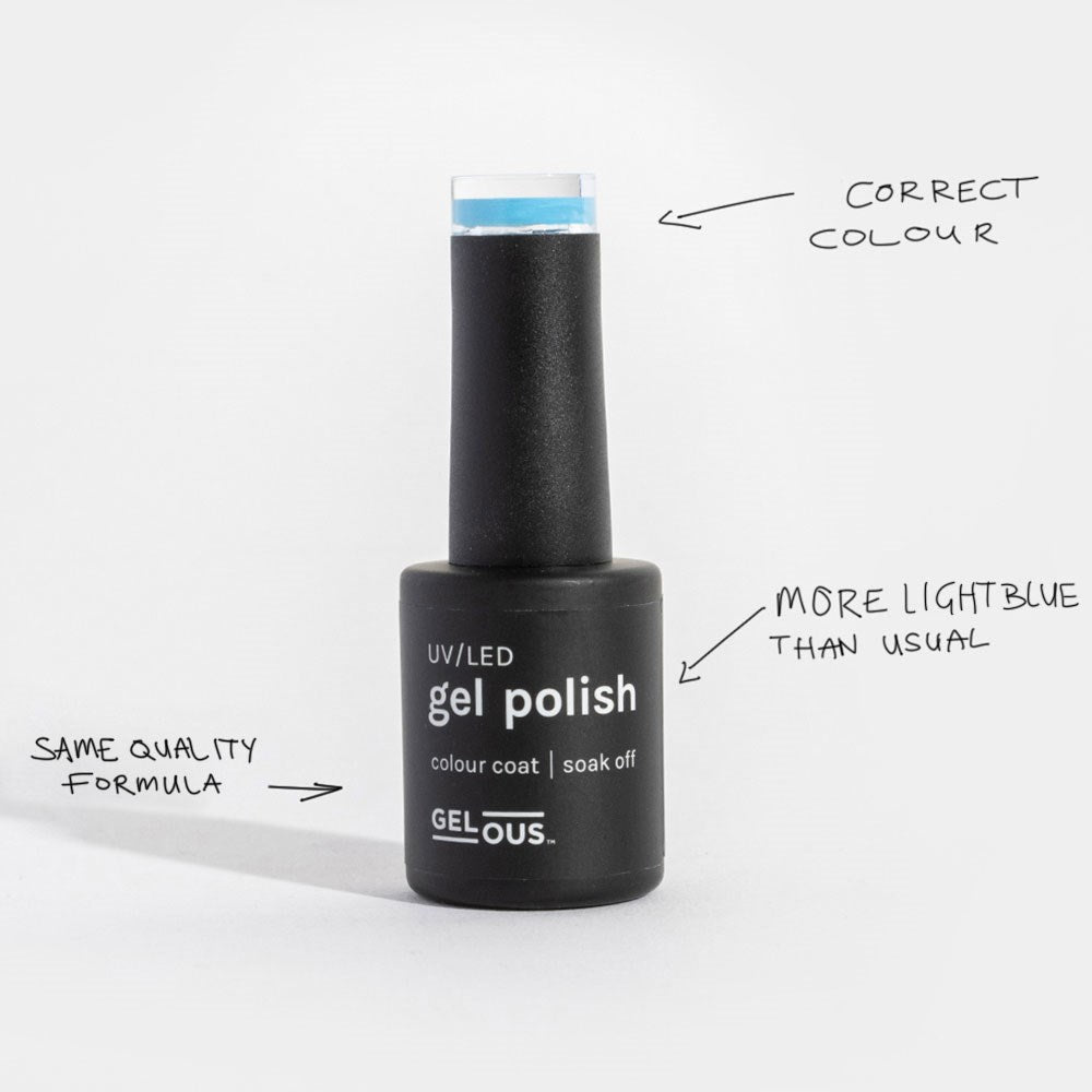 Gelous Imperfect Poolside gel nail polish - photographed in New Zealand