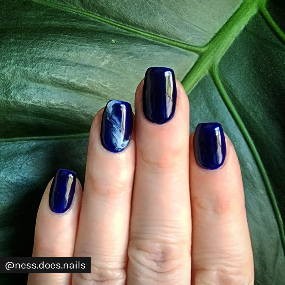 Gelous Into the Blue gel nail polish - Instagram Photo