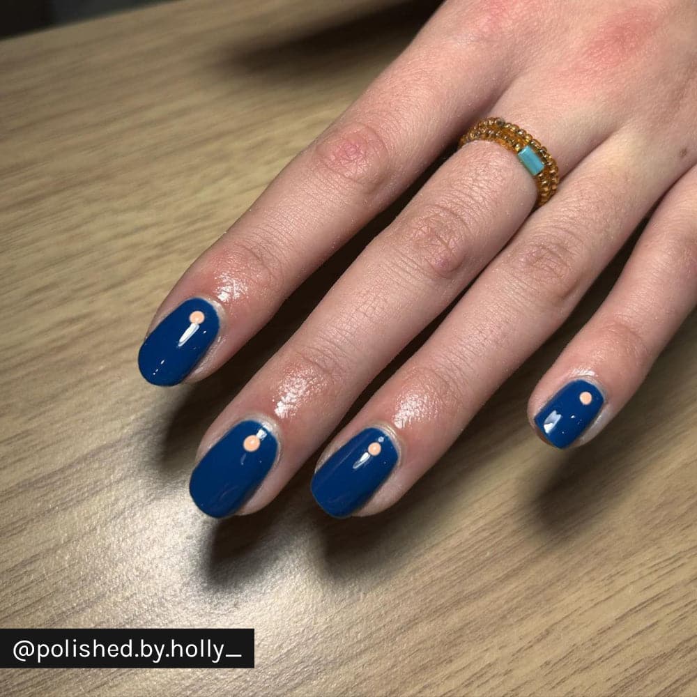 Gelous In the Navy gel nail polish - Instagram Photo