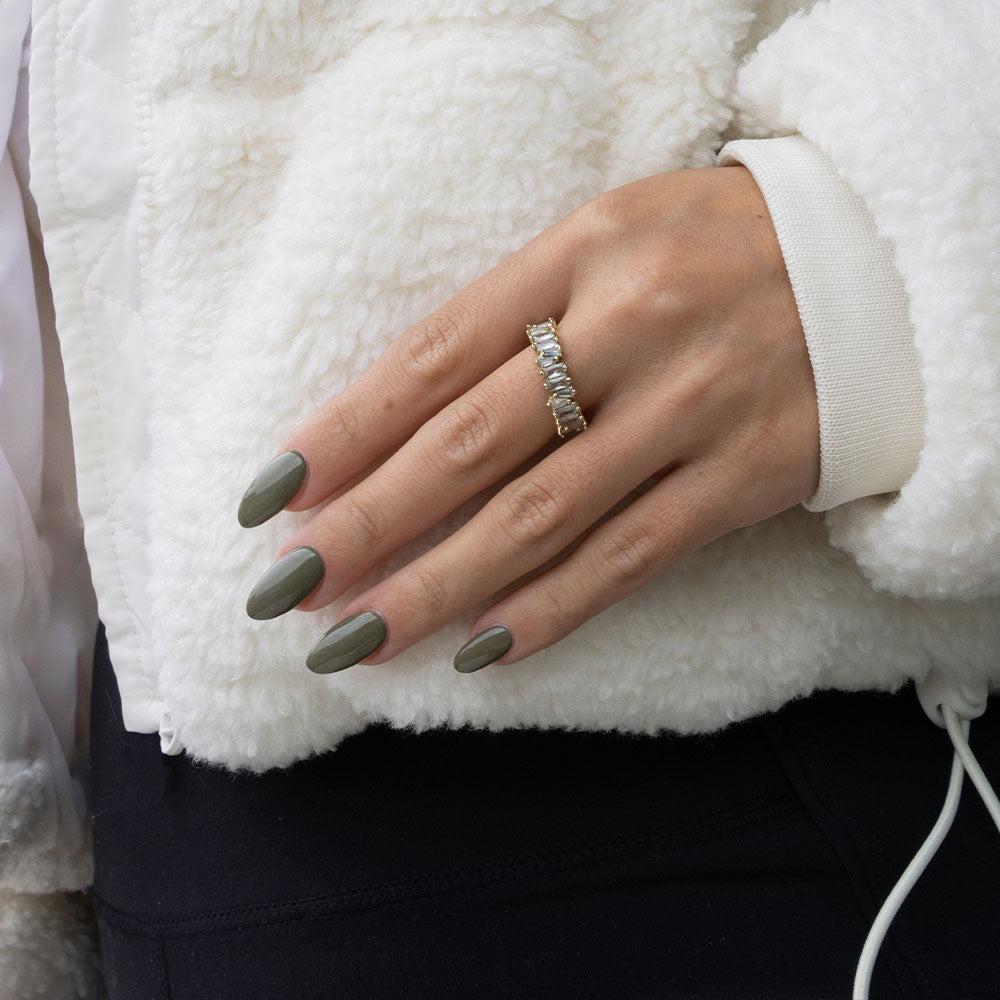 Gelous Juniper gel nail polish - photographed in New Zealand on model