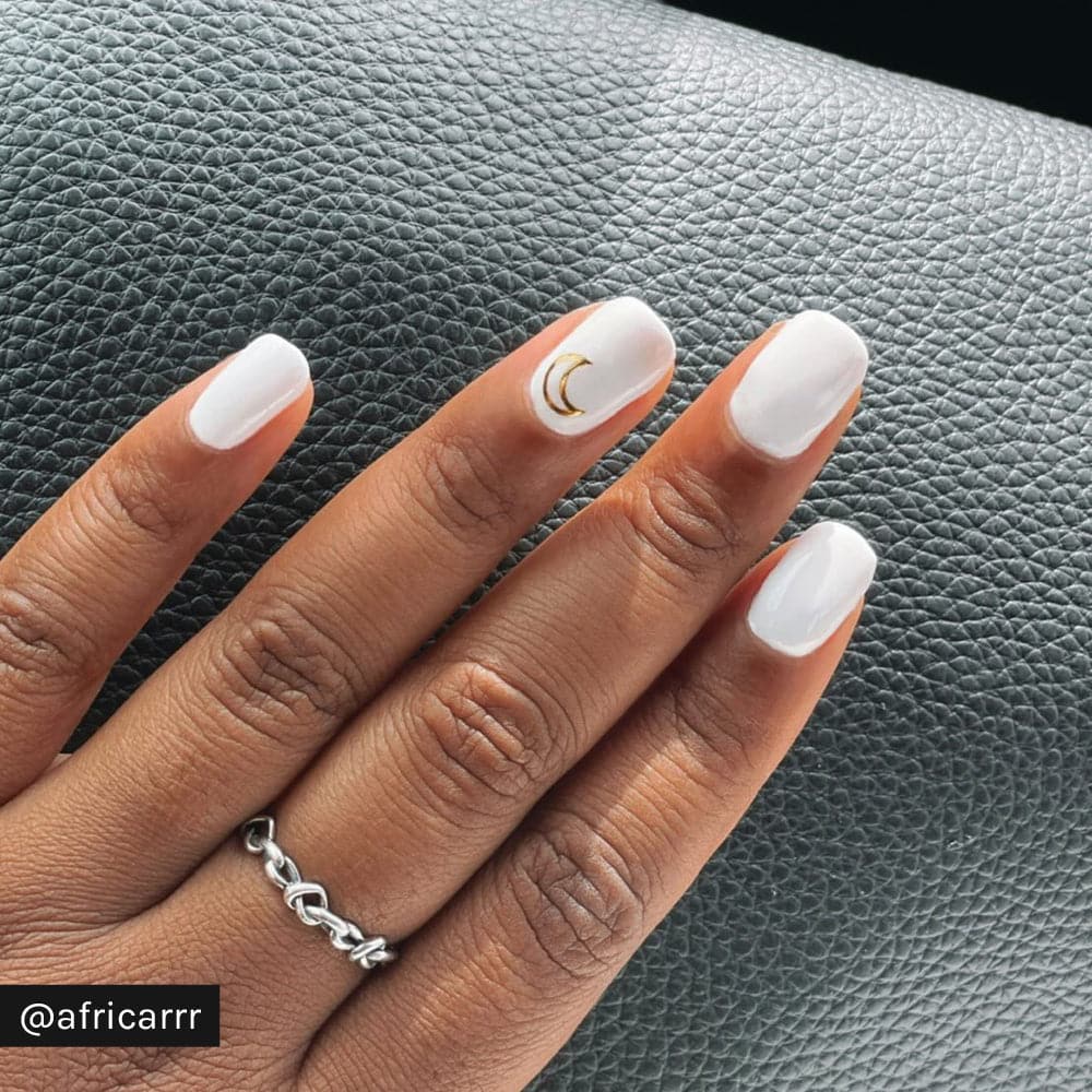 Gelous Just White gel nail polish - Instagram Photo