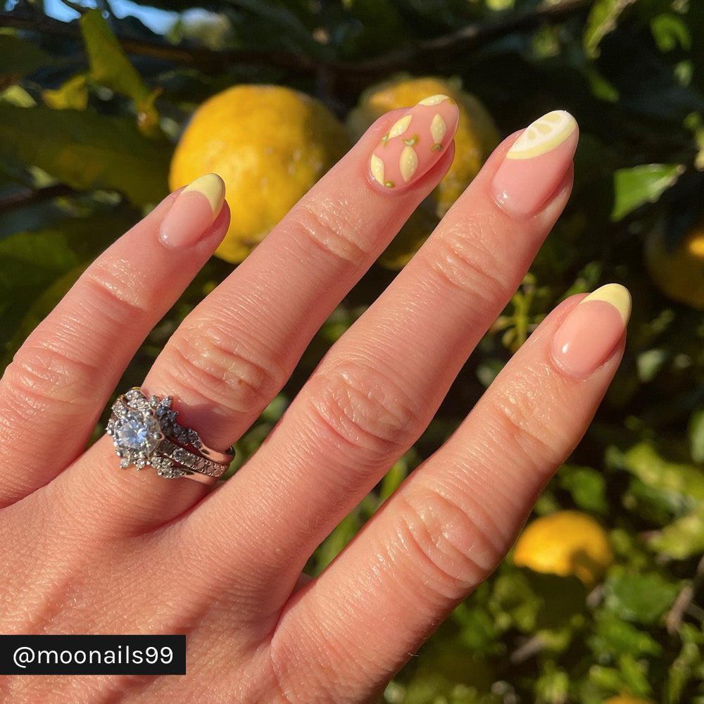 Gelous Lemon Sorbet gel nail polish - Instagram Photo