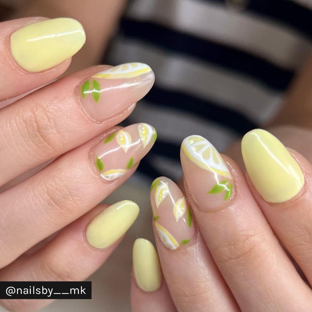 Gelous Lemon Sorbet gel nail polish - Instagram Photo