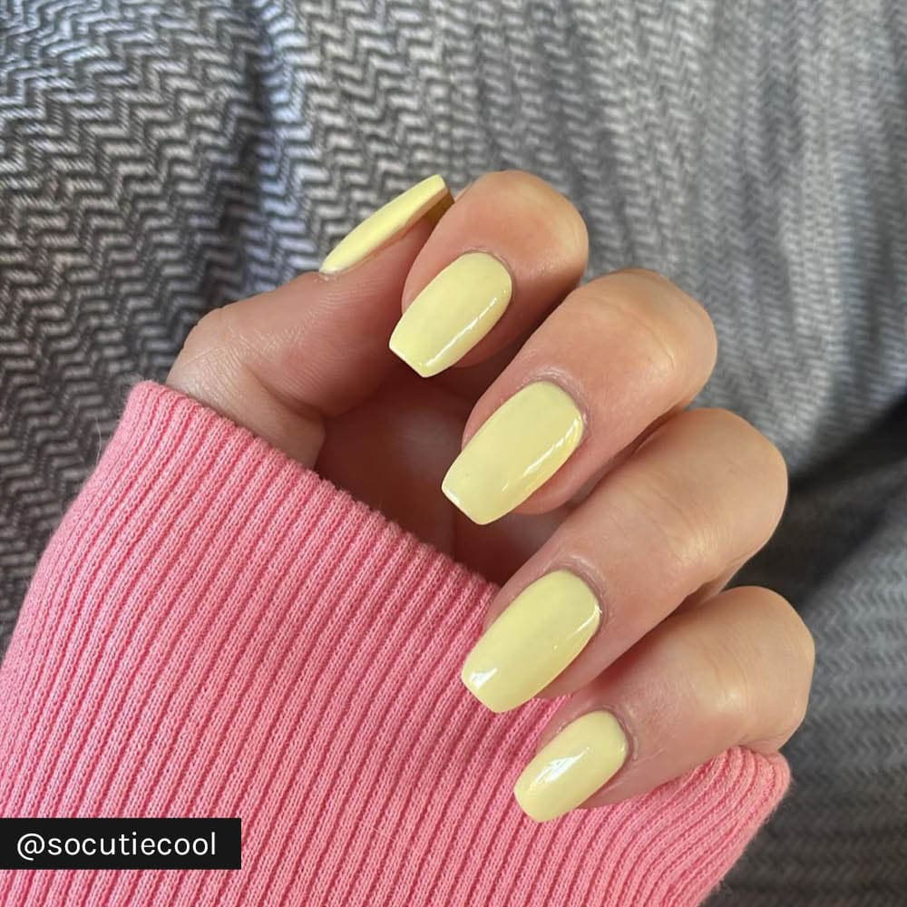 Gelous Lemon Sorbet gel nail polish - Instagram Photo