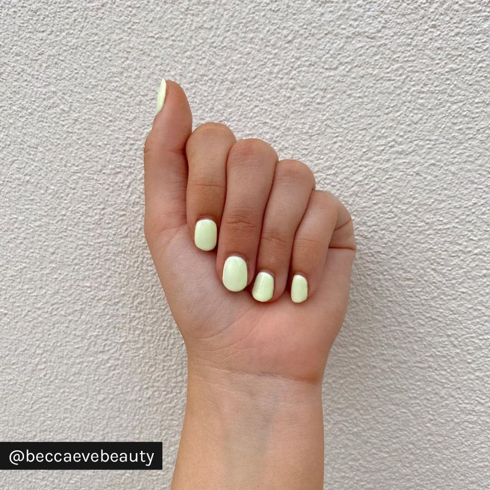 Gelous Lime Sorbet gel nail polish - Instagram Photo