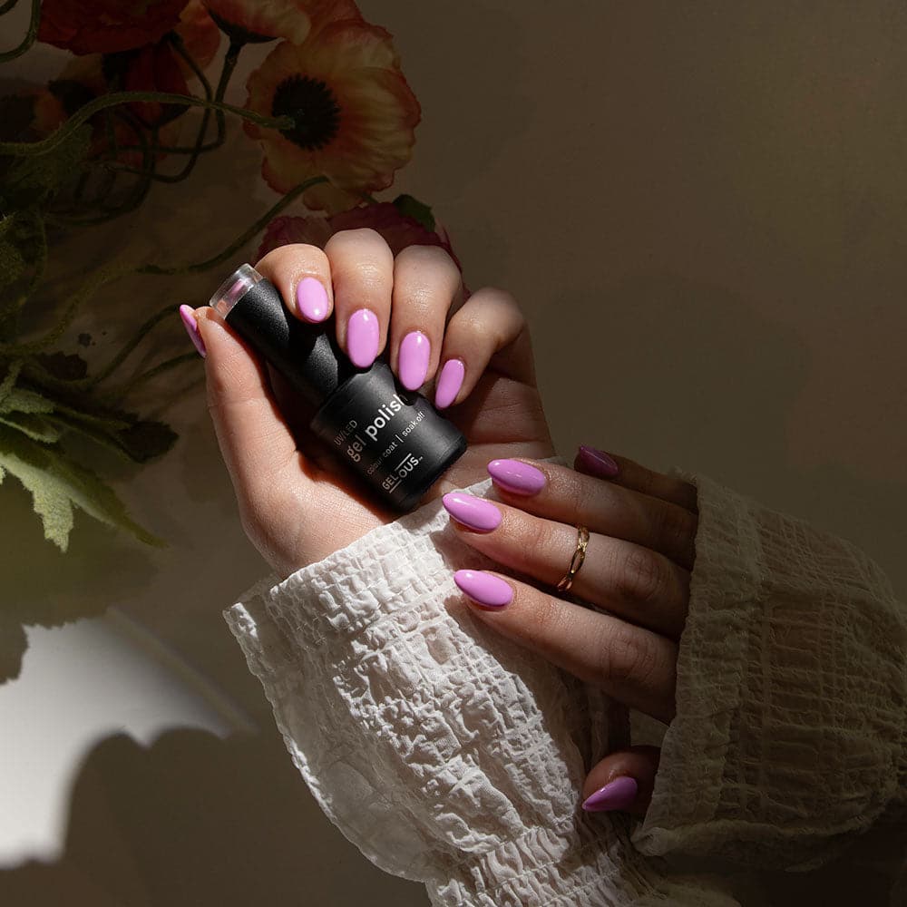 Gelous Little Charmer gel nail polish - photographed in New Zealand on model