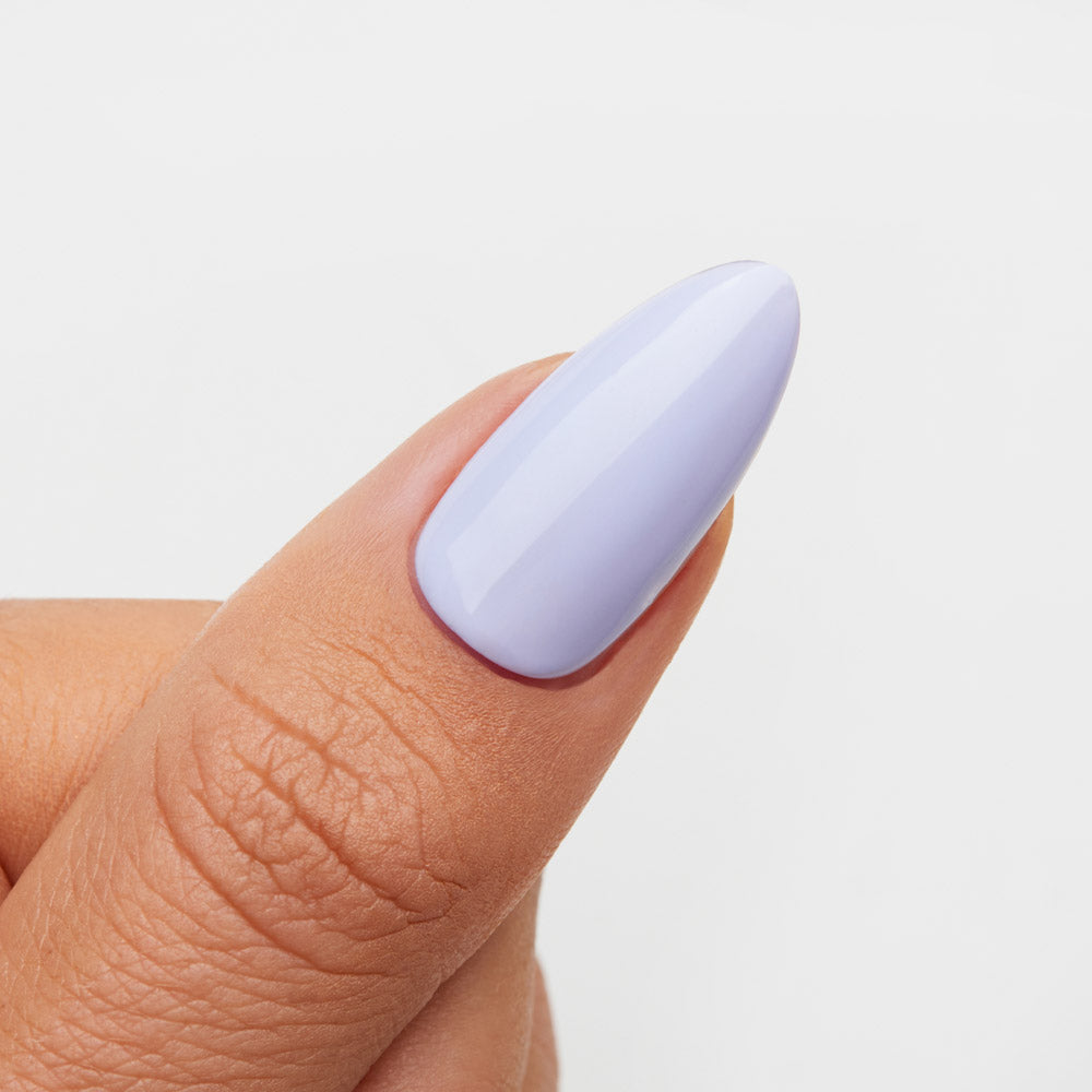 Gelous Lavender Whisper gel nail polish swatch - photographed in New Zealand